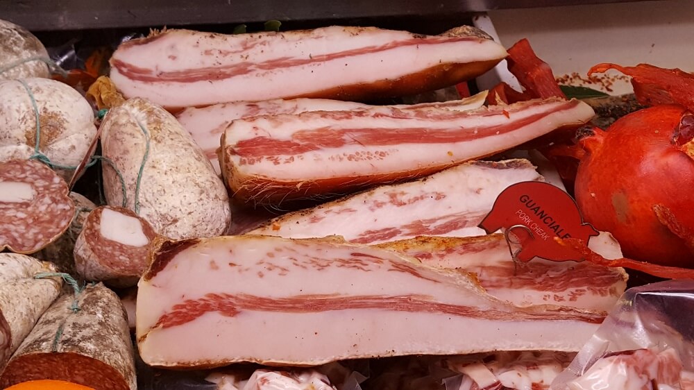 farmers market guanciale